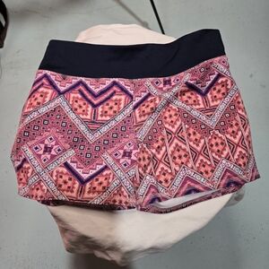 Hollister Pink and Purple Athletic Shorts